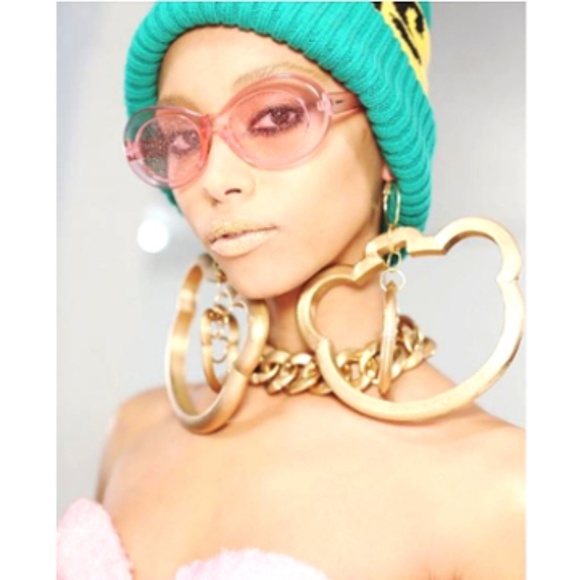 Pink Glitter 90's Fashion Y2K Style Accessories - Picture 4 of 6